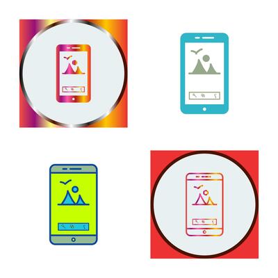 Unique Edit Picture Vector Icon