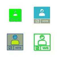 Candidate Banner Vector Icon