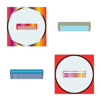 Comb Vector Icon