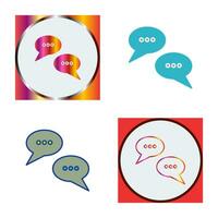 Conversation Bubbles Vector Icon