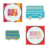 Double Bus Vector Icon