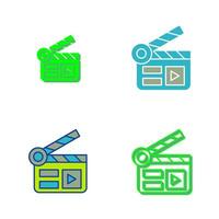 Clapper Board Vector Icon