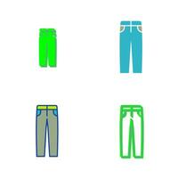 Men's Pants Vector Icon