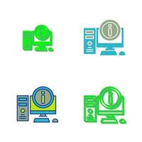Computer Vector Icon