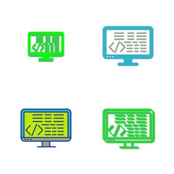 Coding Vector Icon