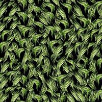 Green leaves seamless pattern photo