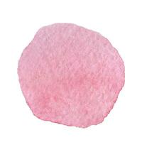 .Pink watercolor circle. watercolor brushstroke or spot photo