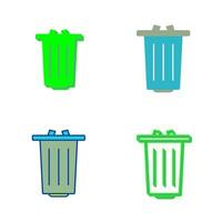 Garbage Vector Icon