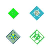 Biological Hazard Vector Icon