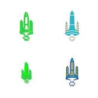 Space Shuttle Vector Icon