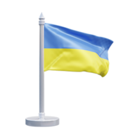 Ukraine National Flagge einstellen Illustration png