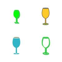 Wine Glass Vector Icon