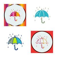 Raining Vector Icon