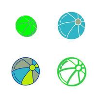 Beach Ball Vector Icon