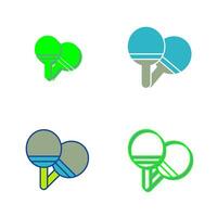 Ping Pong Vector Icon