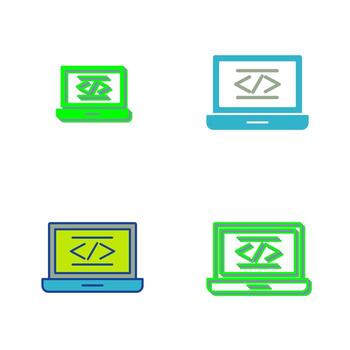 Coding Vector Icon