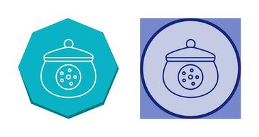 Cookie Jar Vector Icon