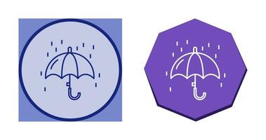 Raining Vector Icon