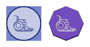 Wheel Chair Vector Icon