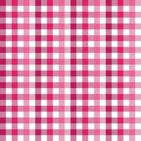 Pink plaid pattern with oblique line inside background. plaid pattern background. plaid background. Seamless pattern. for backdrop, decoration, gift wrapping, gingham tablecloth, blanket. vector