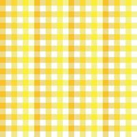 Yellow plaid pattern with oblique line inside background. plaid pattern background. plaid background. Seamless pattern. for backdrop, decoration, gift wrapping, gingham tablecloth, blanket. vector