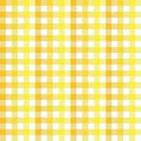 Yellow plaid pattern with oblique line inside background. plaid pattern background. plaid background. Seamless pattern. for backdrop, decoration, gift wrapping, gingham tablecloth, blanket. vector