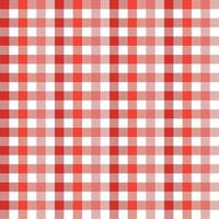 Red plaid pattern with oblique line inside background. plaid pattern background. plaid background. Seamless pattern. for backdrop, decoration, gift wrapping, gingham tablecloth, blanket. vector