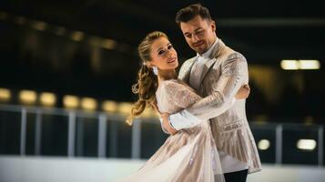 Figure Skating. Artistic expression and impressive athleticism on ice photo