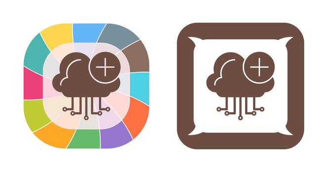 Cloud Computing Vector Icon