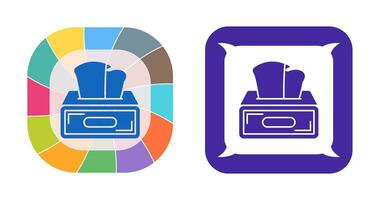 Tissue Box Vector Icon