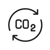 miljö kol dioxid png