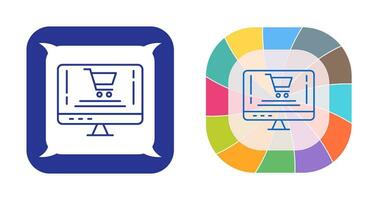 Online Shopping Vector Icon