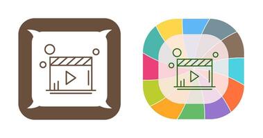 Video Player Vector Icon