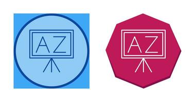 From A To Z Vector Icon