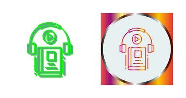 Audio Book Vector Icon