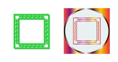 Unique Frame Vector Icon