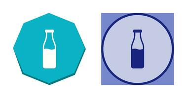 Milk Bottle Vector Icon