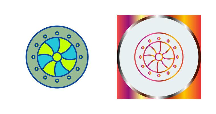 Unique Optical Diaphram Vector Icon