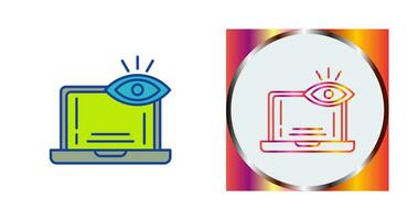 Monitoring Vector Icon
