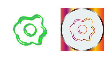 Fried egg Vector Icon