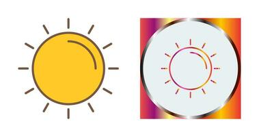 Sun Vector Icon