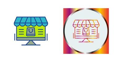 Online Shopping Vector Icon