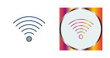 Signal on User Vector Icon