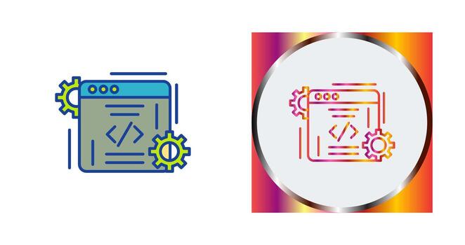 Coding Vector Icon