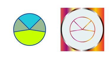 Pie Chart Analysis Vector Icon