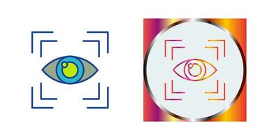 Eye Scan Vector Icon