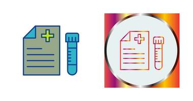 Blood Test Vector Icon