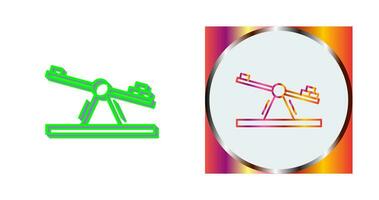 Seesaw Vector Icon