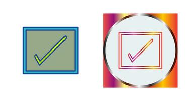 Checkbox Vector Icon