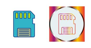 Memory Card Vector Icon